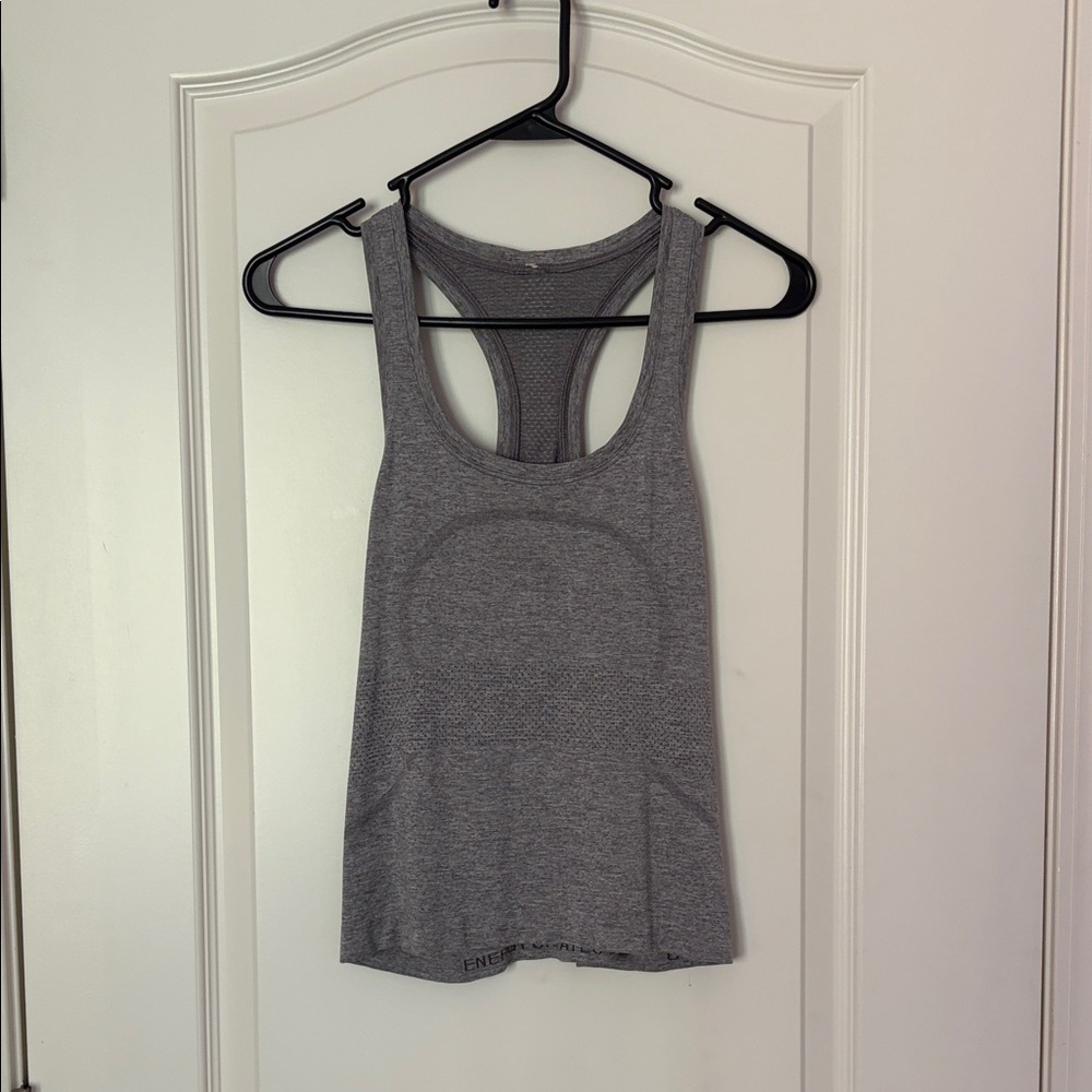 lululemon athletica Heather Gray Tank Top
